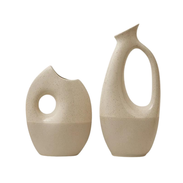 Vaso Decorativo Cerâmica Irlanda - Kit 2 und 112496