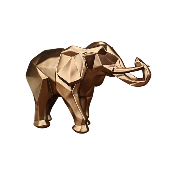 Retro Elephant Decorative Sculpture