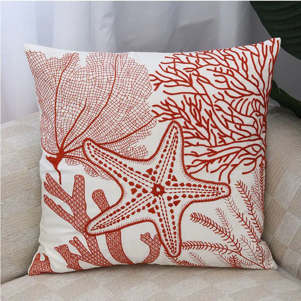 Coral Cushion Cover