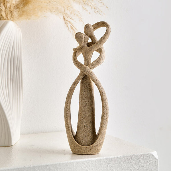 Minimalist Decorative Sculpture Tuning Couple