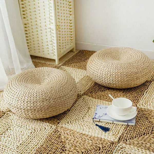 Thailand Straw Handmade Cushion