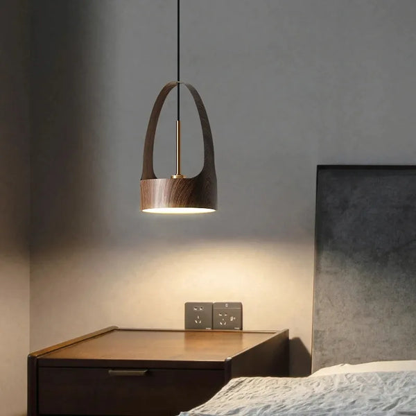 Simple Wood Ceiling Lamp
