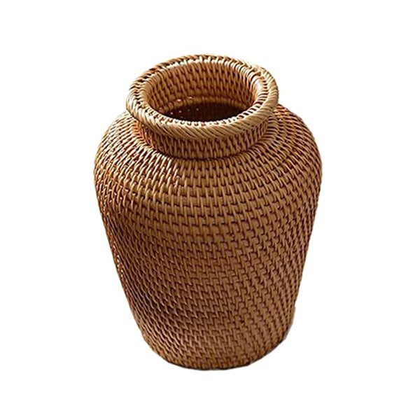 Rattan Woven Decorative Vase